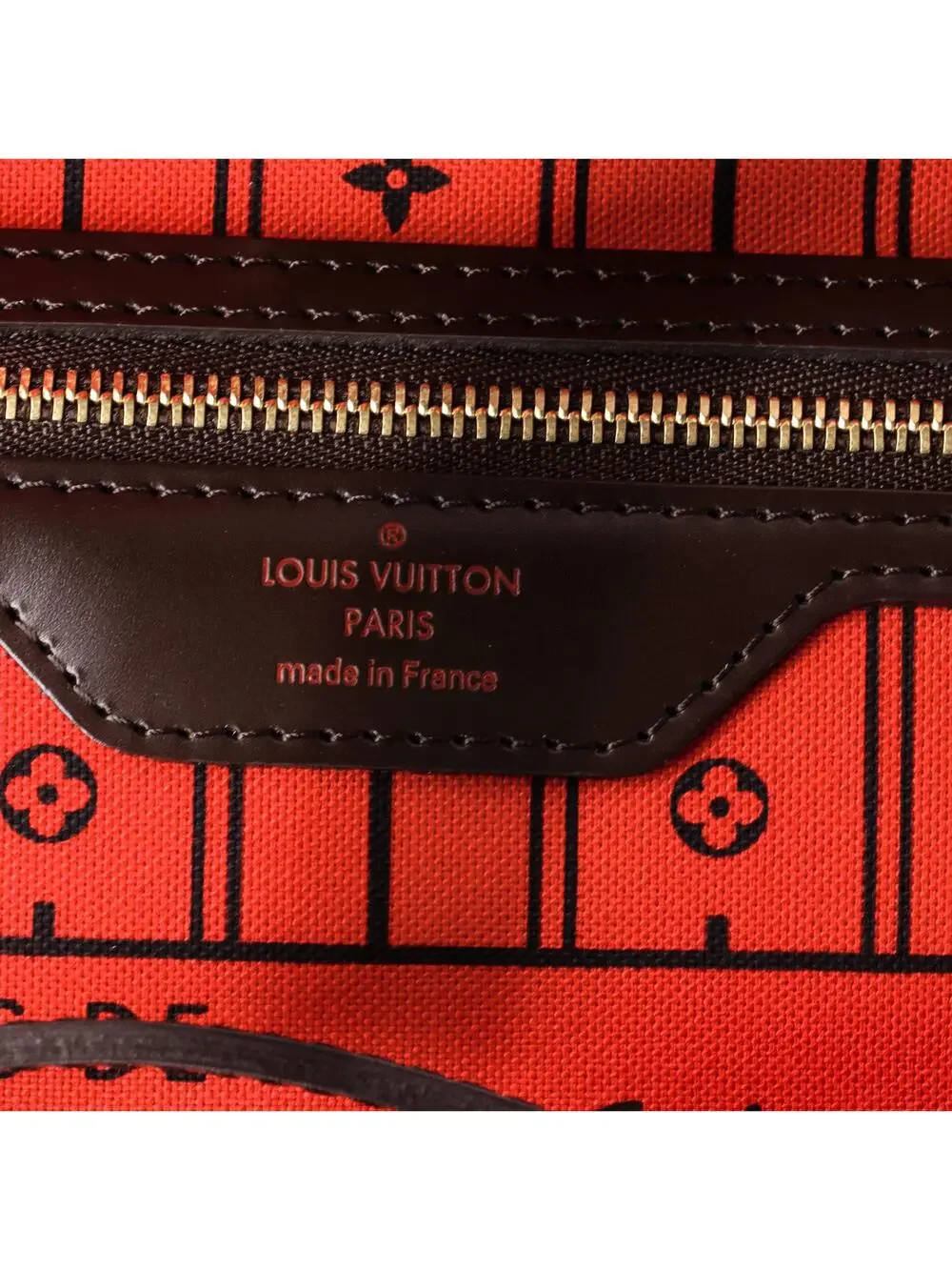 Louis Vuitton Neverfull Tote Damier Mm #322471L20B